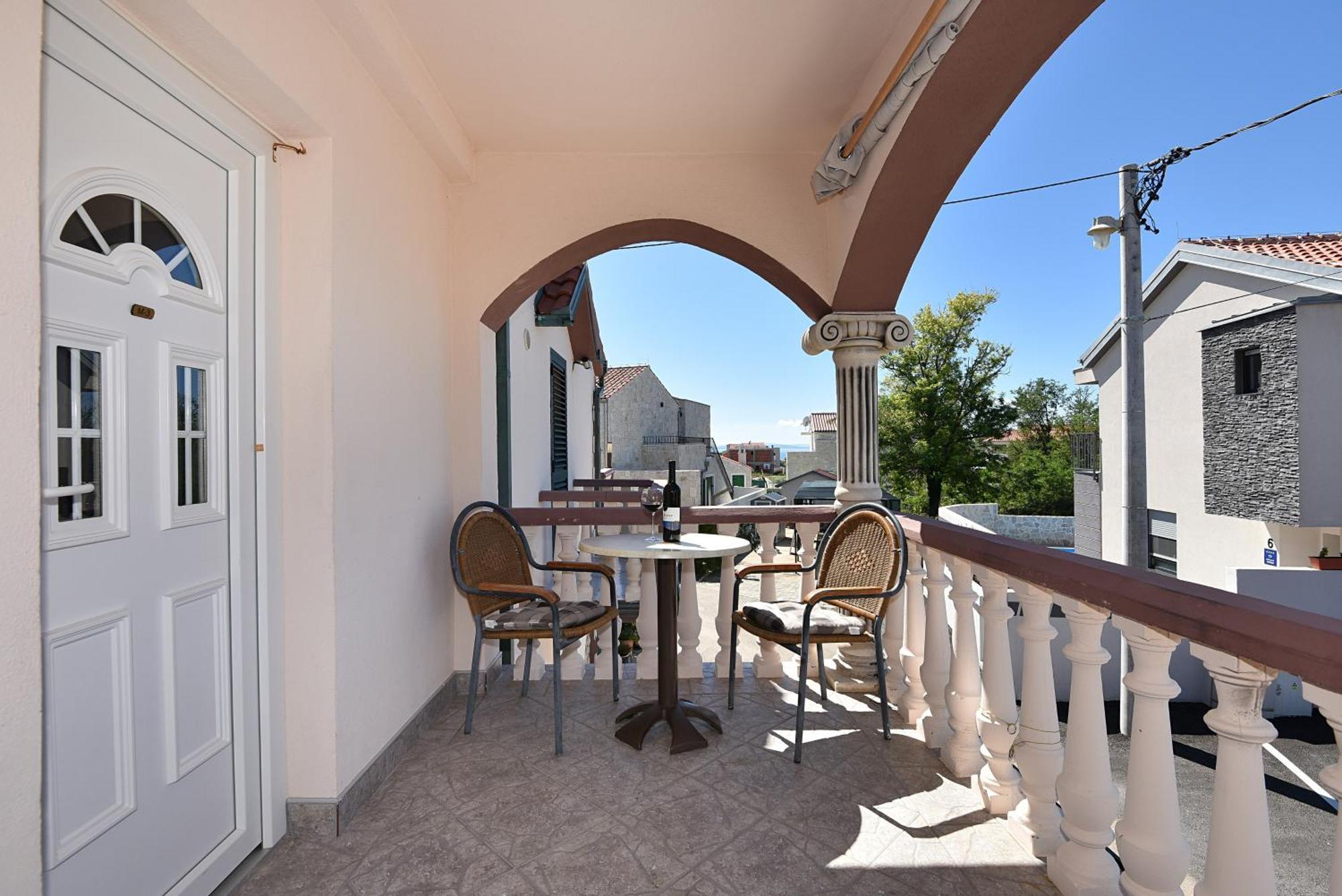 Apartments Liljana Privlaka Luaran gambar